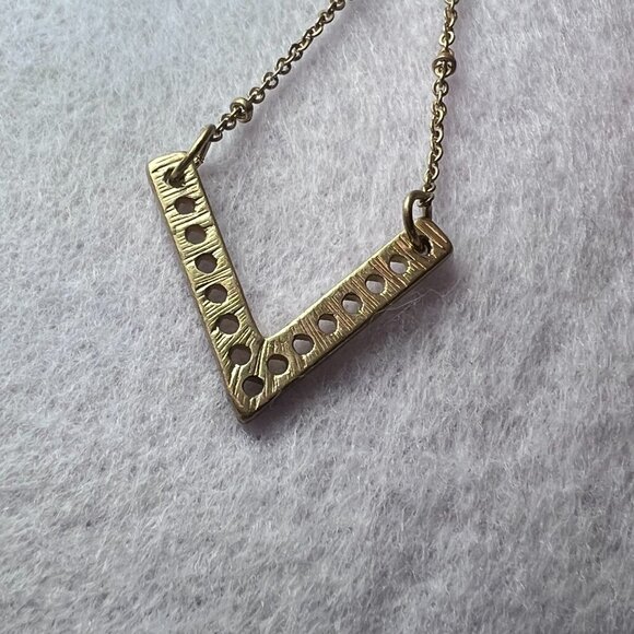 Gold Boho Double Strand Dainty Necklace - Picture 6 of 8